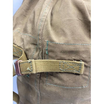 Military Collector&s Hiking Backpack USSR 30L Green Khaki Canvas Duffel Bag-8