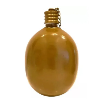 Soviet Army-Style Aluminum Canteen with Cover 750ml-1