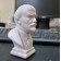 Bust Statue von W.I. Lenin 9,5 cm, UdSSR, Weiß