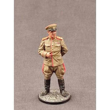 Tin Soldier bemalt Marschall des sowjetischen Reiches G.K. Zhukov - Serie II. Weltkrieg