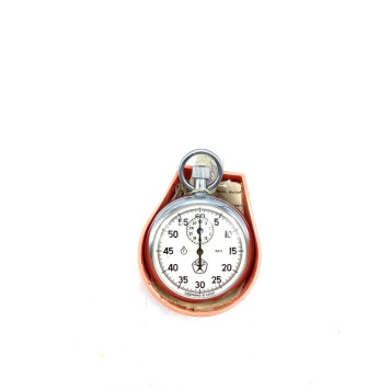 Vintage Soviet "Agat" Mechanical Stopwatch in Case-1