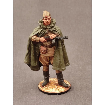 Soldado paracaidista soviético Spetsnaz a escala 1:32 figura de hojalata pintada a mano