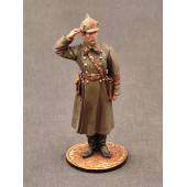 Painted Tin Soldier Lieutenant of the Red Army Infantry 1941 USSR 1:32 Scale (54mm) 