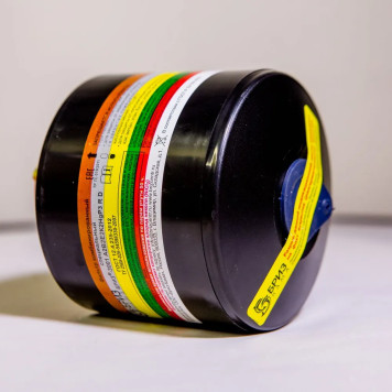 Advanced Multi-Gas Mask Filter BRIZ KAMA A2B2E2K2HgP3 R D-1