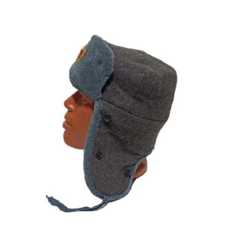 Soviet-Style Winter Ushanka Hat-2