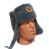 Soviet-Style Winter Ushanka Hat