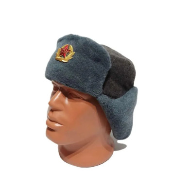 Soviet-Style Winter Ushanka Hat-1