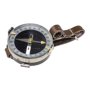 Adrianov Military Compass - Soviet WWII Field Compass-3