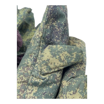 军事收藏级冬季狩猎迷彩防水手套-14