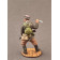 Cossack Infantryman - Soldado de Lata Pintado a Mano, WWII 1:32 (54mm)