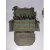 Chest Utility Pouch Markus - 2L Tactical Olive Vest Bag Chest Utility Pouch Markus - 2L Tactical Olive Vest Bag
