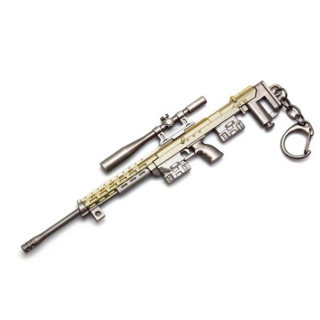 Golden Microgun M Scharfschützengewehr AMP DSR-1 Schlüsselanhänger mit Bipod-3