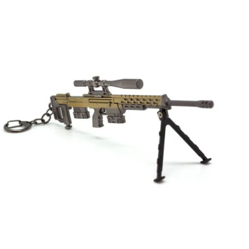 Golden Microgun M Scharfschützengewehr AMP DSR-1 Schlüsselanhänger mit Bipod-2