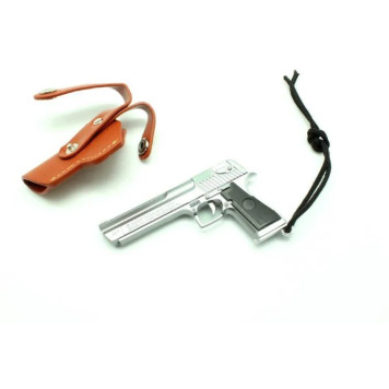 Microgun M Wüstenadler Silber Schlüsselanhänger-2