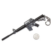 Microgun M16A4 Rifle Keychain - Black