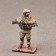 Modern Army Soldier bemalt Metallfigur 1:32 Skalierung (54mm)