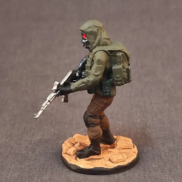 Gestrichener Blechsoldat Stalker 1:32 Skala (54mm)-1