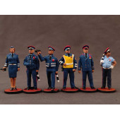 Traffic Police Figures Set Traffic Police Figures Set