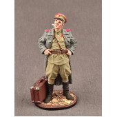 Soviet Major on Leave - 1:32 Scale WWII Collectible Tin Soldier