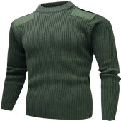 Military Wool Knit Sweater Military Wool Knit Sweater