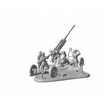 Soviet 85mm Anti-Aircraft Gun 52-K Model Kit-6
