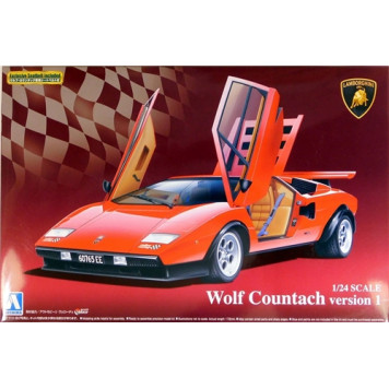 Lamborghini Countach Wolf Ver.1 Scale Model