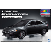 Mitsubishi Lancer Evolution X Final Edition Model Kit (Phantom Black Pearl 2 Tone)