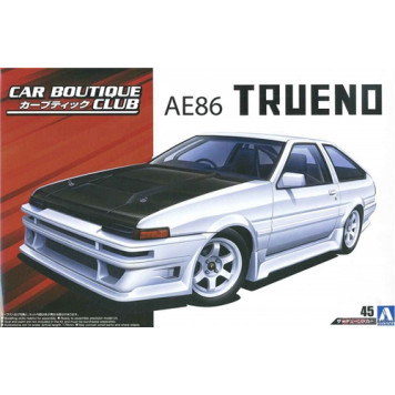 Toyota Trueno AE86 Scale Model Kit