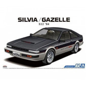 Nissan Silvia/Gazelle S12 Turbo RS-X &84 Scale Model Kit