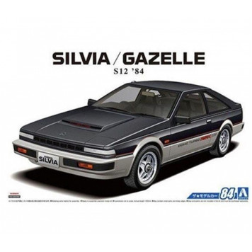 Nissan Silvia/Gazelle S12 Turbo RS-X &84 Scale Model Kit