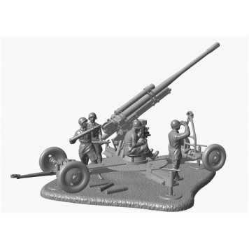 Soviet 85mm Anti-Aircraft Gun 52-K Model Kit-9