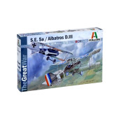 WWI Fighter Plane Models S.E.5a & ALBATROS D.III