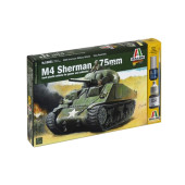 World War II Model Kit: M4 Sherman Tank 75mm World War II Model Kit: M4 Sherman Tank 75mm