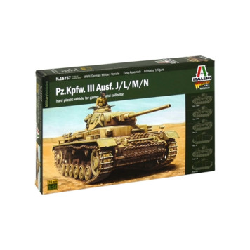 German Tank Pz. Kpfw. III Ausf. J/L/M/N Model Kit