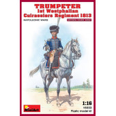 1813 Westphalian Cuirassier Trumpeter Model Kit 1813 Westphalian Cuirassier Trumpeter Model Kit