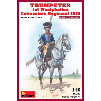 1813 Westphalian Cuirassier Trumpeter Model Kit