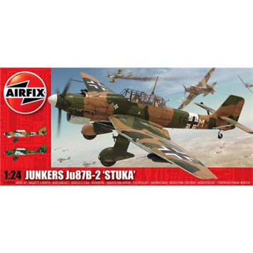 JU87B Stuka WWII German Dive Bomber Scale Model