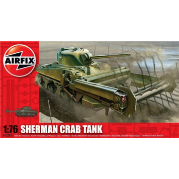 Sherman Crab Tank Assembly Model