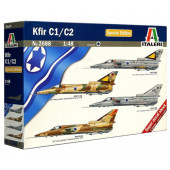 KFIR C1/C2 Fighter Jet Plastic Model Kit