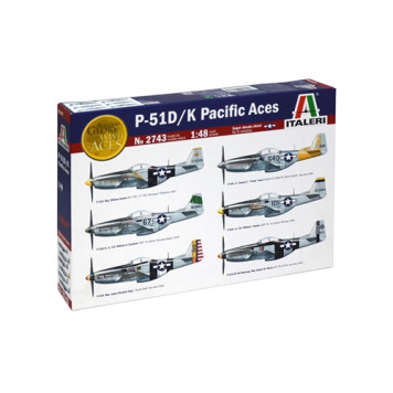 P-51 D/K Pacific Aces Assembly Model