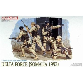 Delta Force Soldiers Assembly Model (Somalia 1993)