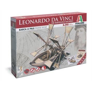 Leonardo&s Self-Propelled Boat Model
