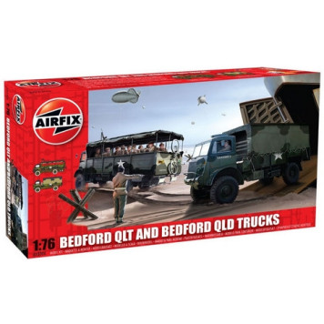 BEDFORD QT VI Military Truck Assembly Model