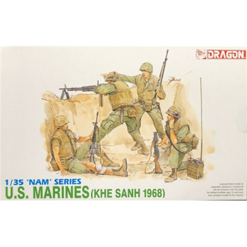 U.S. Marines Soldiers Khe Sanh 1968 Collectible Model