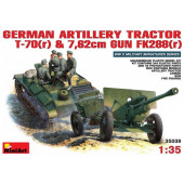 German E-70 Artillery Tractor & FK288 Gun with Crew Model Kit German E-70 Artillery Tractor & FK288 Gun with Crew Model Kit