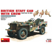 British Command Vehicle with Crew Model Kit British Command Vehicle with Crew Model Kit