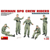German Self-Propelled Artillery Crew Model Kit German Self-Propelled Artillery Crew Model Kit