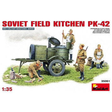 Soviet Field Kitchen KR-42 Assembly Model