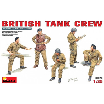 British Tank Crew Assembly Model