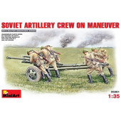 Soviet Artillery Crew on Maneuvers - Assembly Model Soviet Artillery Crew on Maneuvers - Assembly Model